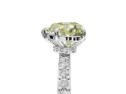 Heart-Shaped Pavé Engagement Ring Setting for a Fancy Yellow Lab-Grown Diamond | Sterling Silver - Design NV-24928