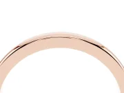 Classic Plain Comfort Band Set in Rose gold with Rounded Edges