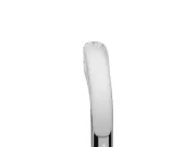 Round Lab-Grown Diamond Toi et Moi Curved Wedding Band | Side Slot Cut-Outs | Sterling Silver