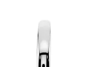 Classic Plain Comfort Band Set in Silver with Rounded Edges