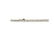 Round Lab-Grown Diamond Tennis Bracelet | Corner Prong Settings | Yellow Gold
