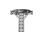 Marquise Vintage Pavé Engagement Ring Setting for a Black Center | White Gold