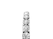 Round Diamond Eternity Band Set in White gold with Channel Setting