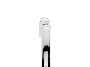 Knot Twist Plain Band Set in Silver with Center Knot