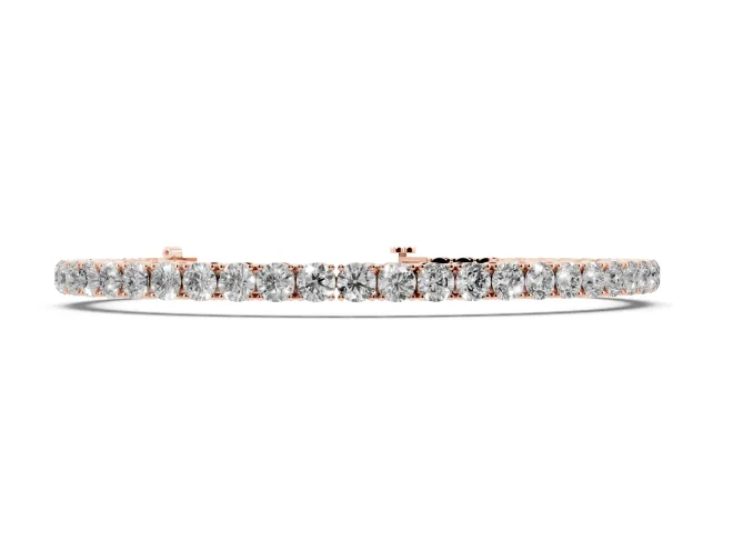 Rose Gold Lab-Grown Diamond Bracelets