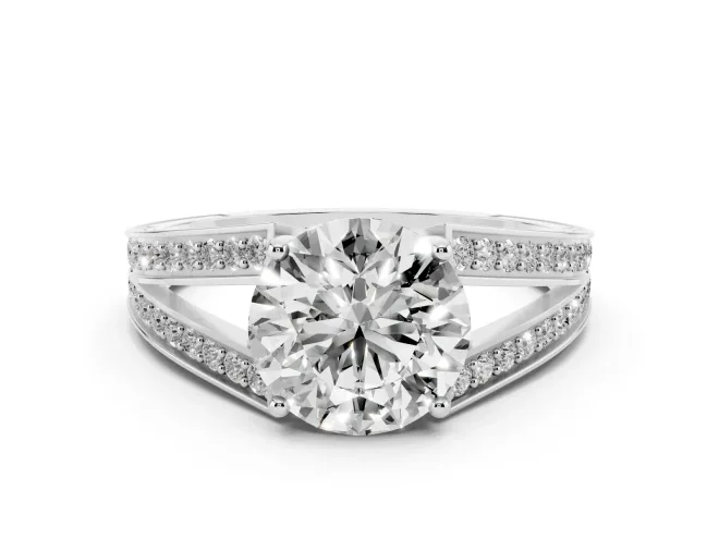 Floral Vintage Engagement Rings