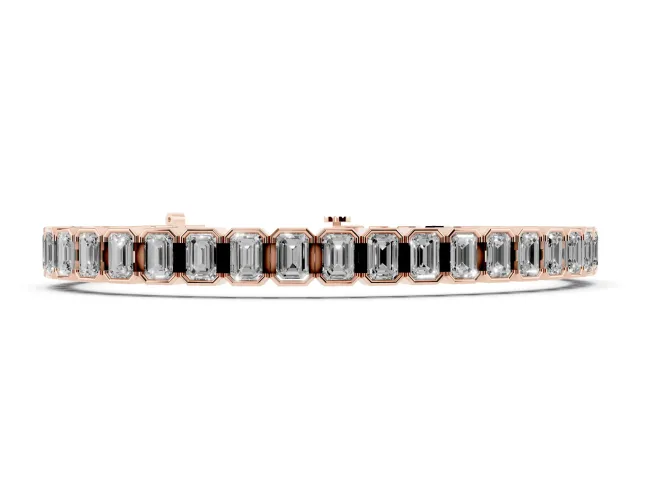 Lab-Grown Diamond Tennis Bracelets