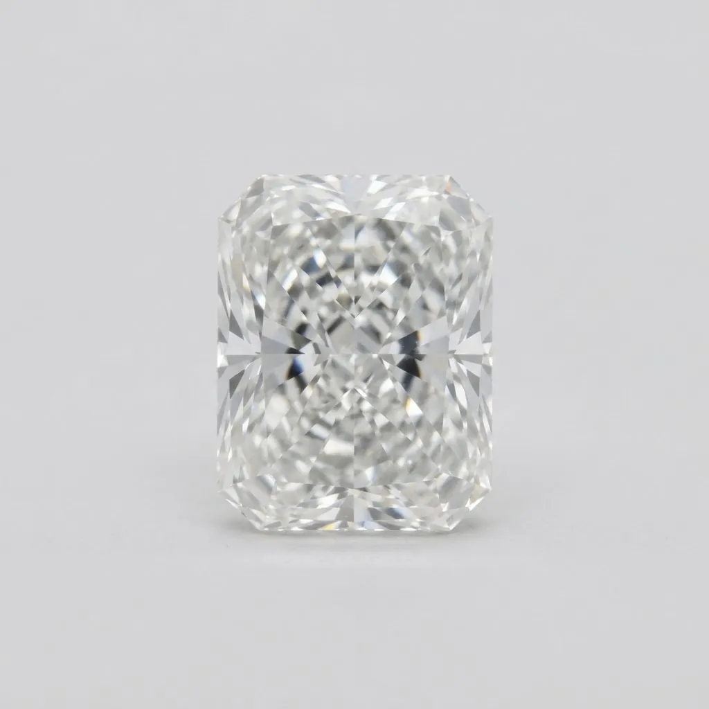 Radiant cut diamond