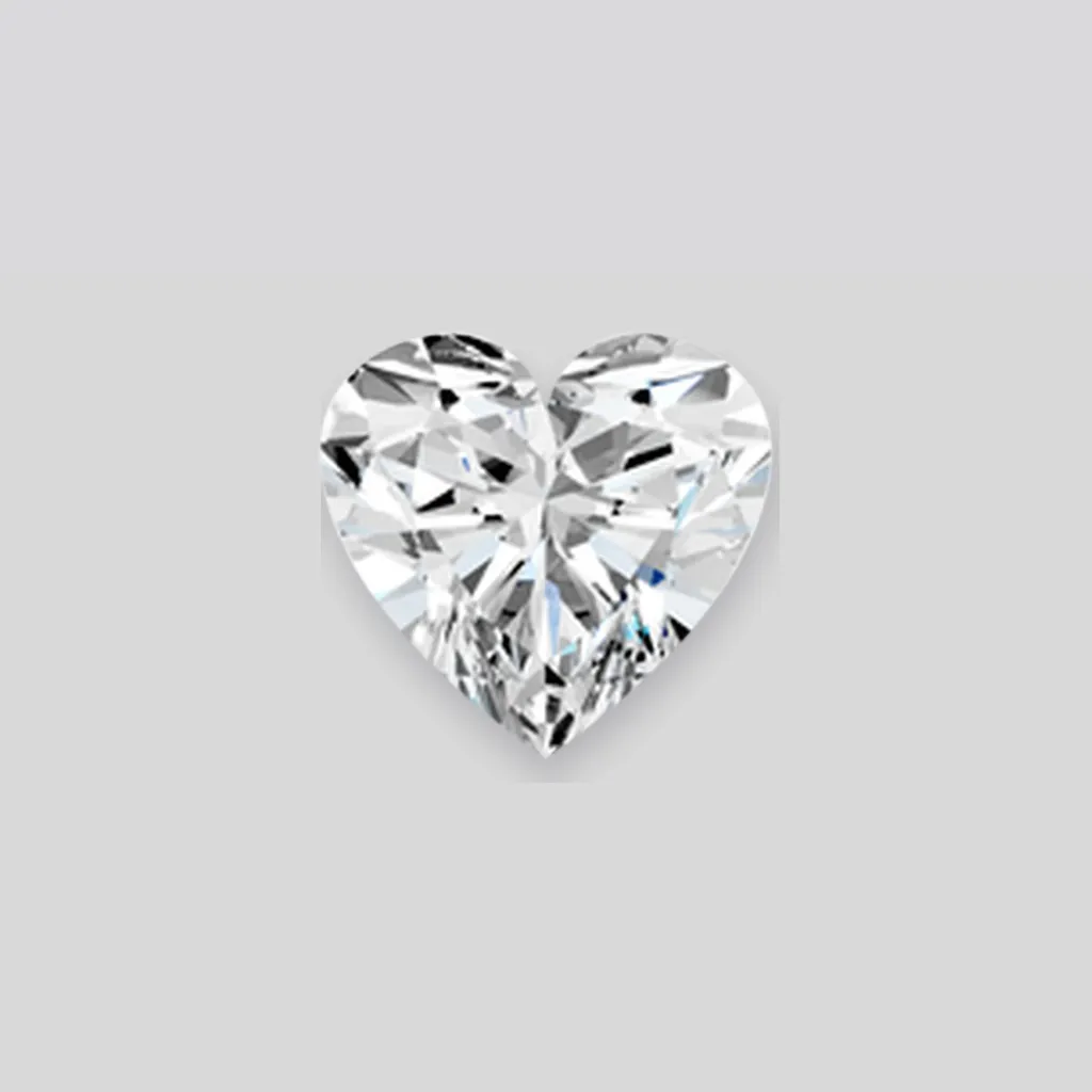 Heart cut diamond