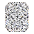 Radiant cut diamond