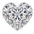 Heart cut diamond